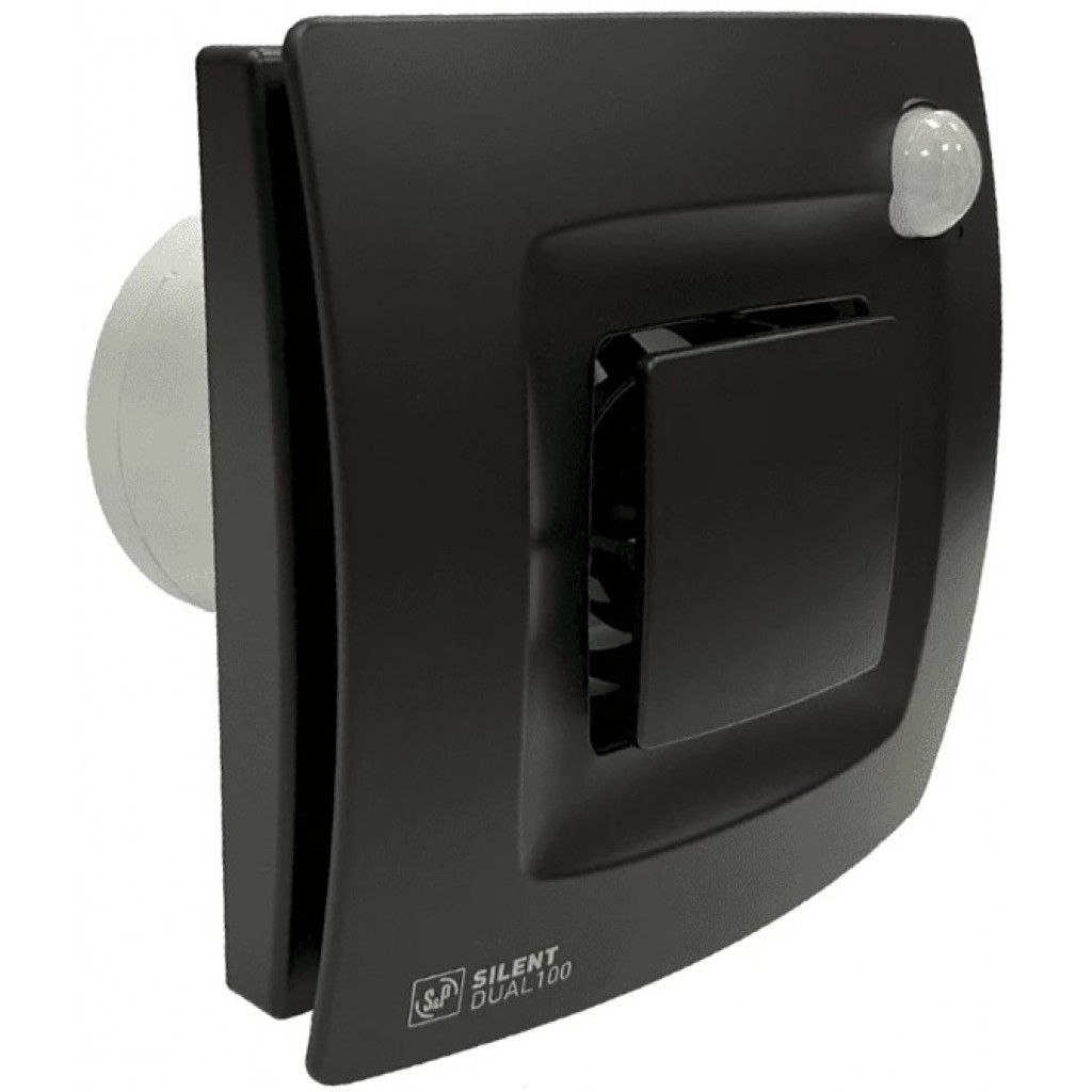 Интеллектуальный вентилятор Soler&Palau Silent Dual-100 Matt Black ...